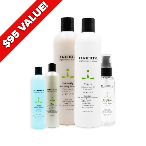 Mantra Smooth and Repair Trio Bag – Mantra Haircare