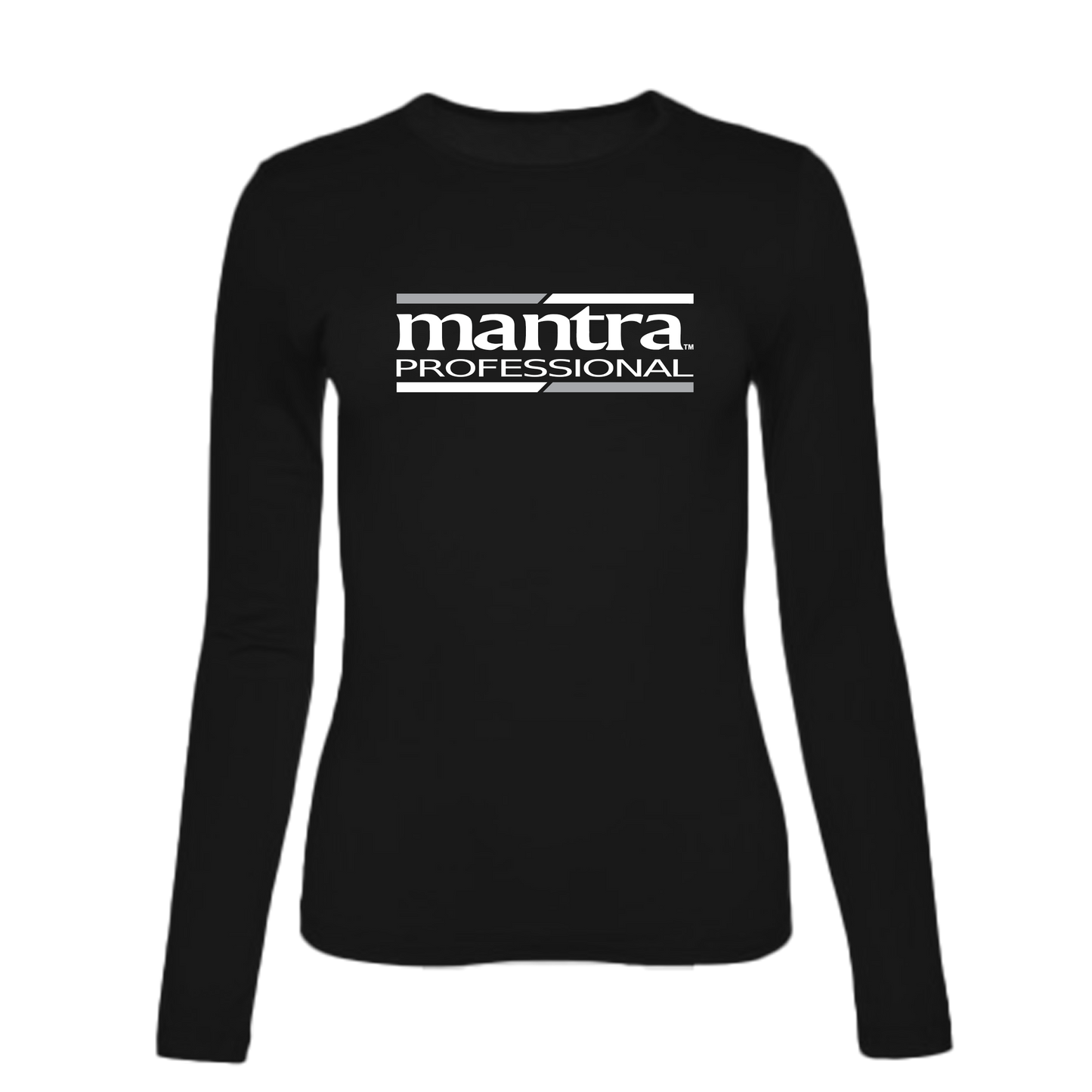 Mantra Professional Black Womens Long Sleeve Shirt