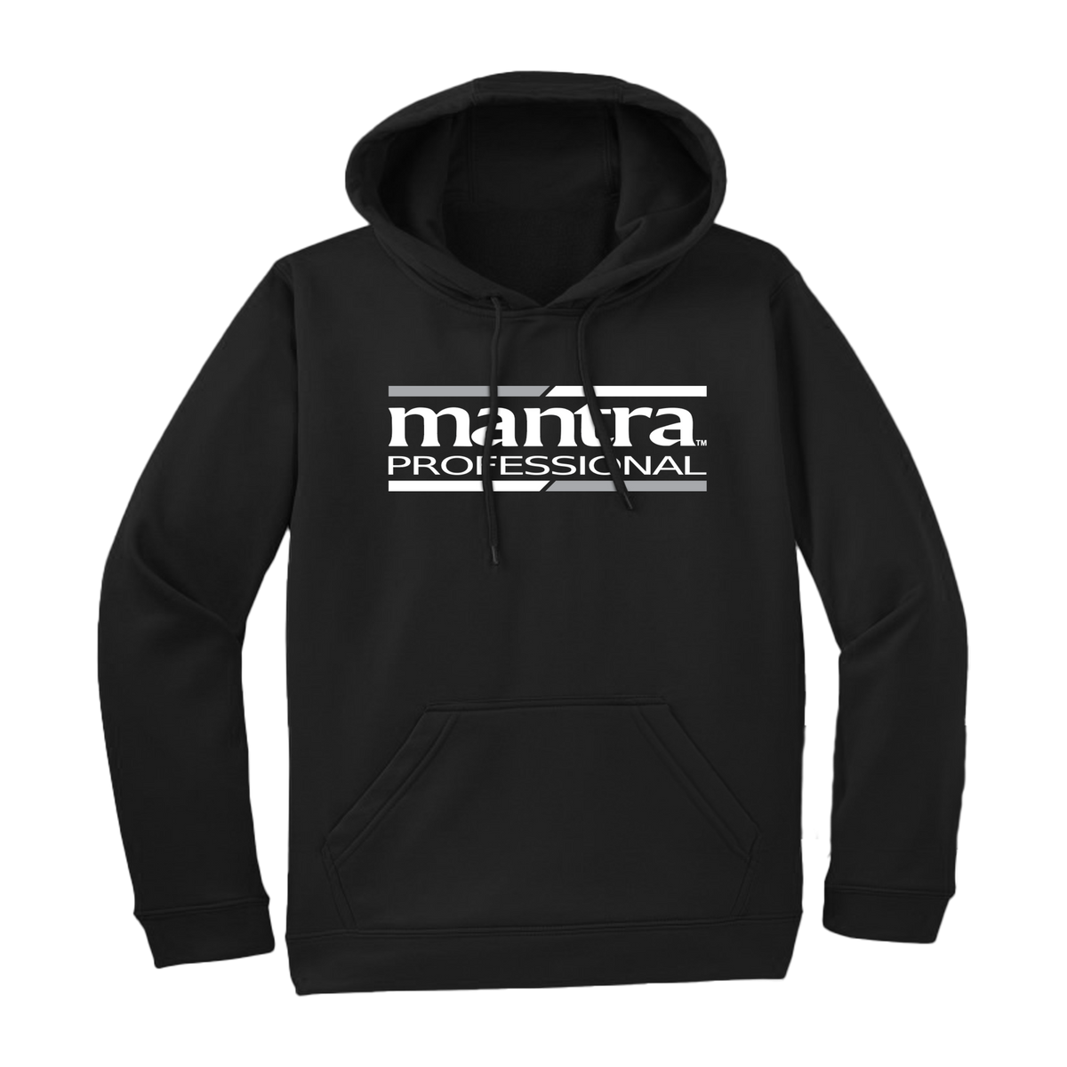 Mantra Professional black unisex hoodie
