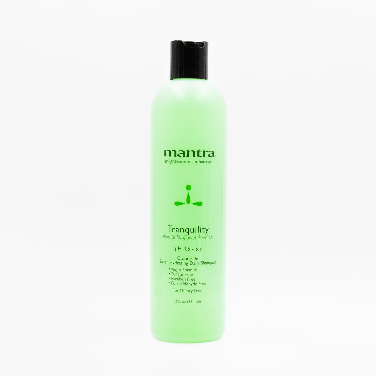 Mantra shampoos — Tranquility hydrating shampoo bottle