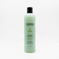 Mantra Expand volume shampoo in a pale green 12 oz flip-cap bottle on white