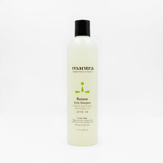 Mantra Renew Color Safe Daily Shampoo 12 oz.