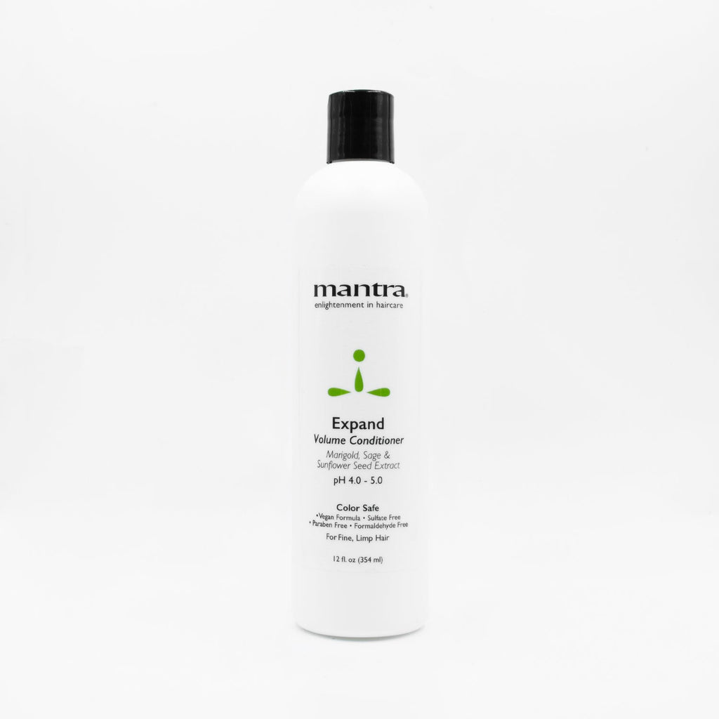 Mantra Expand Volume Conditioner 12 oz bottle on white background