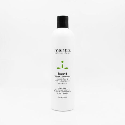 Mantra Expand Volume Conditioner 12 oz bottle on white background