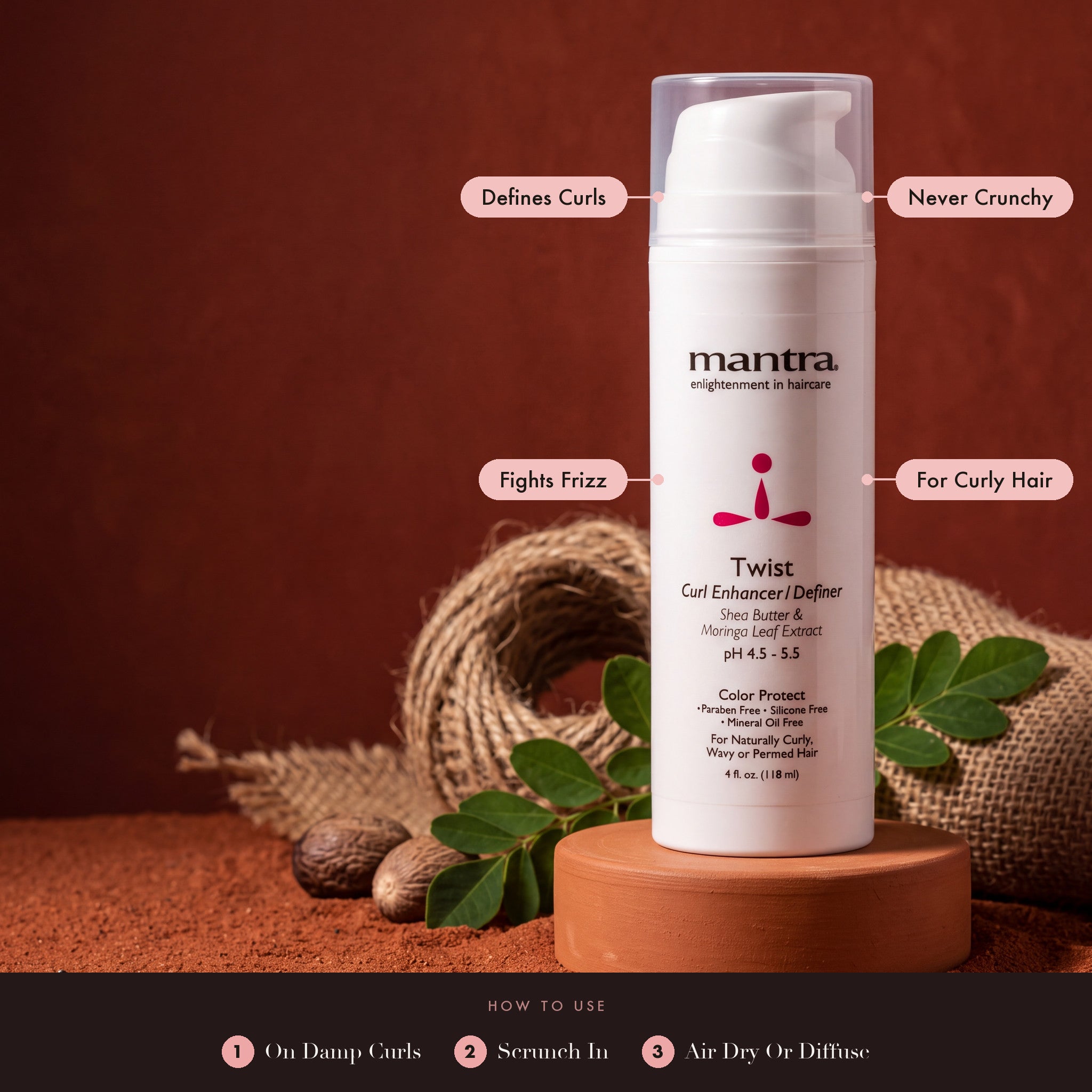 Mantra Twist Curl Definer for Curly Hair – Mantra Haircare